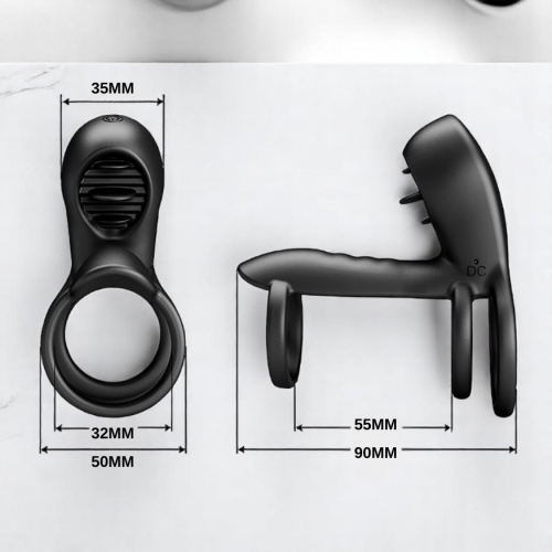 Pretty Love  Usb Şarjlı 12 Titreşimli ve G Noktası Uyarıcılı Penis Halkası