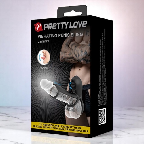 Pretty Love  Usb Şarjlı 12 Titreşimli ve G Noktası Uyarıcılı Penis Halkası