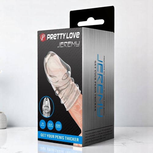 Prettylove Esnek Penis Kılıfı Şeffaf