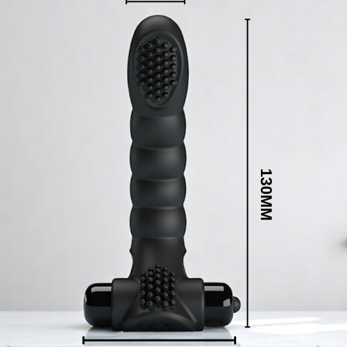 Alexander 10 Hız Titreşimli Teknolojik Parmak Vibratör Klitoral Mastürbatör 13 CM