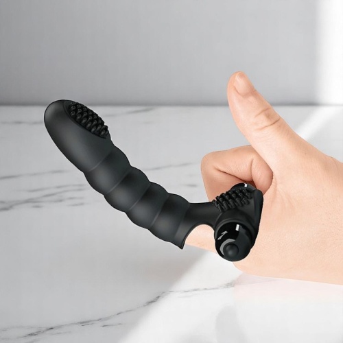 Alexander 10 Hız Titreşimli Teknolojik Parmak Vibratör Klitoral Mastürbatör 13 CM