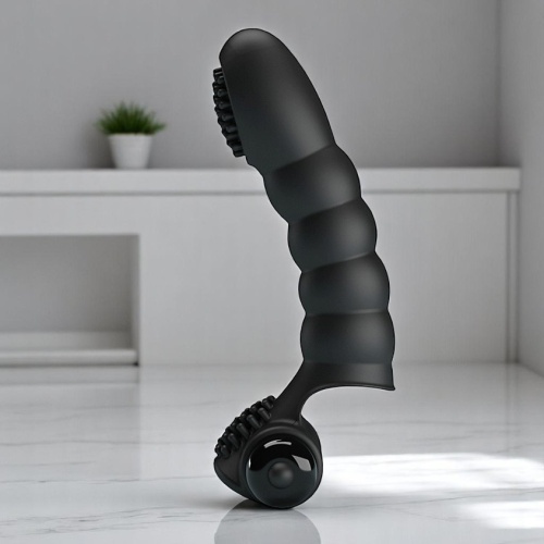 Alexander 10 Hız Titreşimli Teknolojik Parmak Vibratör Klitoral Mastürbatör 13 CM