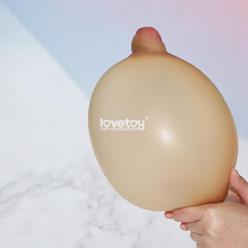 Lovetoy NATURE Melez 2.5 cm Dolgulu Sünnetsiz Penis Kılıfı