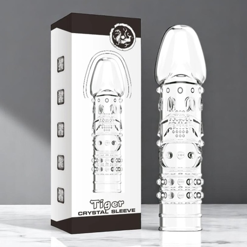 Tiger Uzatmalı Penis Kılıfı KabartmalI
