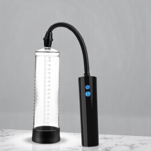 Passion Pump 22 cm USB Şarjlı Güçlü Emişli Penis Vakum Pompası