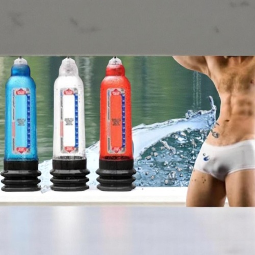 HYDROMAX X30 SULU PENİS VAKUM POMPASI BEYAZ