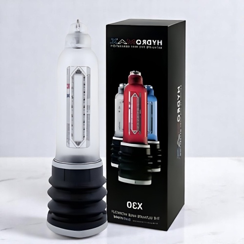 HYDROMAX X30 SULU PENİS VAKUM POMPASI BEYAZ