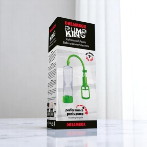 Pump King DreamBox Süper Vakum Yeşil Penis Pompası