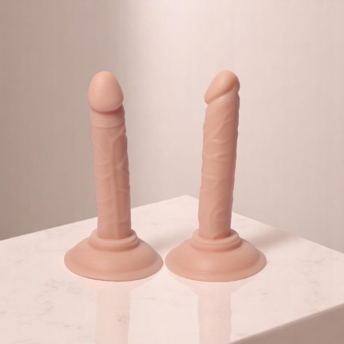 Tiger Vantuzlu 14 CM Süper Realistik Dildo Anal Plug Penis