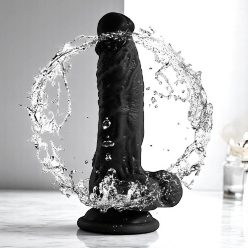 Troops 17 CM Vantuzlu Gerçekçi Realistik Zenci Dildo Anal Penis
