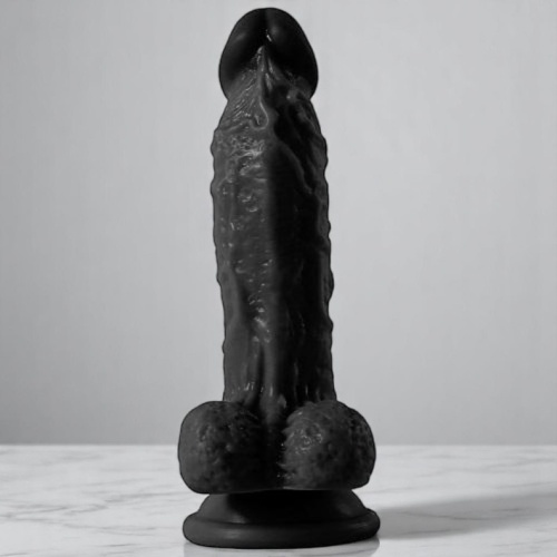 Troops 17 CM Vantuzlu Gerçekçi Realistik Zenci Dildo Anal Penis