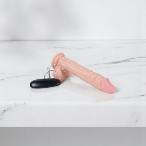 XS Sword 10 Fonksiyonlu Titreşimli Realistik Vibratör Penis 21cm