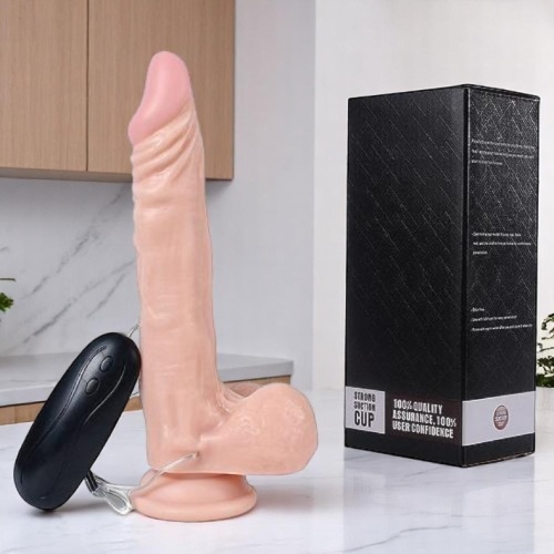 XS Sword 10 Fonksiyonlu Titreşimli Realistik Vibratör Penis 21cm