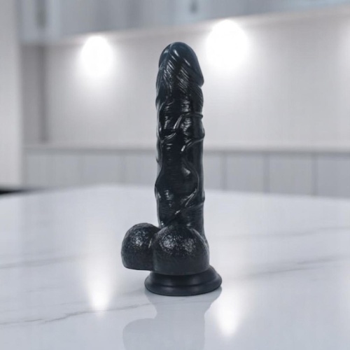 Best 20 cm Zenci Realistik Damarlı Penis Dildo