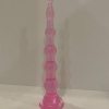 6 Boğumlu 17,5 cm vantuzlu silikon anal plug