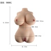 9.8KG Ağırlığında Emiş Özellikli Ultra Realistik Yarım Vücut Mastürbatör