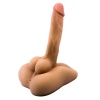 Ultra Gerçekçi Büyük Penisli Anal ve Dildo Özellikli Yarım Vücut Mastürbatör