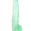 33cm Yeşil Realistik Dildo No:154