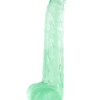 33cm Yeşil Realistik Dildo No:154