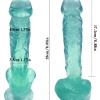 23cm Yeşil Dildo No:22