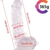21,5cm Beyaz Dildo No:51