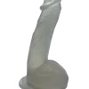 21,5cm Beyaz Dildo No:158