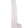 29,5cm Beyaz Realistik Dildo No:25