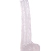 29,5cm Beyaz Realistik Dildo No:25