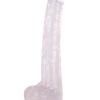 29,5cm Beyaz Realistik Dildo No:25