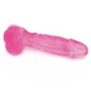 22,5cm Pembe Realistik Dildo No:175