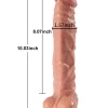 Jihad Knight  Uzaktan Kumandalı Şarjlı Realistik Penis Döner Başlı 25.5 cm