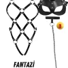 Fantazi Tavşan Maskeli Fantazi Body Kırmızı
