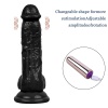 19CM Gerçekçi Siyah Dildo Yapay Penis
