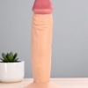 17 CM Penis Anal Plug Realistik Anal Tıkaç