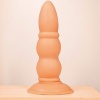 17 cm Vantuzlu Realistik Anal Plug Dildo