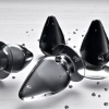 12 cm Vantuzlu Ultra Soft Anal Plug Şeffaf
