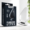 12 cm Vantuzlu Ultra Soft Anal Plug Şeffaf