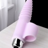Parmak Ucu Anal Plug pembe 9 cm