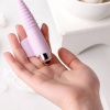 Parmak Ucu Anal Plug pembe 9 cm
