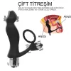 Çift Motorlu Prostat Vibratör Ve Penis Halkası