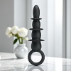 Pretty 13 CM Boğumlu Süper Kalite Anal Plug Anal Açıcı Zenci Dildo