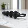 Pretty 13 CM Boğumlu Süper Kalite Anal Plug Anal Açıcı Zenci Dildo