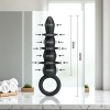 Pretty 13 CM Boğumlu Süper Kalite Anal Plug Anal Açıcı Zenci Dildo