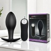 12 Titreşimli Kumandalı Vibratör Zenci Penis Anal Plug Stimülatör