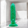 Passionate Fruit 17 CM Güçlü Vantuzlu Jel Penis Anal Dildo Yeşil