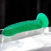 Passionate Fruit 17 CM Güçlü Vantuzlu Jel Penis Anal Dildo Yeşil