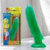 Passionate Fruit 17 CM Güçlü Vantuzlu Jel Penis Anal Dildo Yeşil