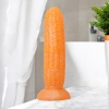 Passionate Fruit 17 CM Güçlü Vantuzlu Jel Penis Anal Dildo - Mısır