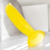 Passionate Fruit 17 CM Güçlü Vantuzlu Jel Penis Dildo - Muz