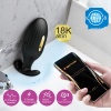 PRETTY LOVE Unisex 12 Titreşimli E-Stim Plug Süper Lüks Anal Tıkaç
